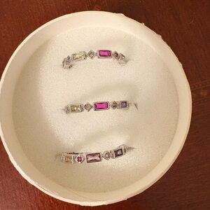 BP Mental Health Awareness Ring Stack